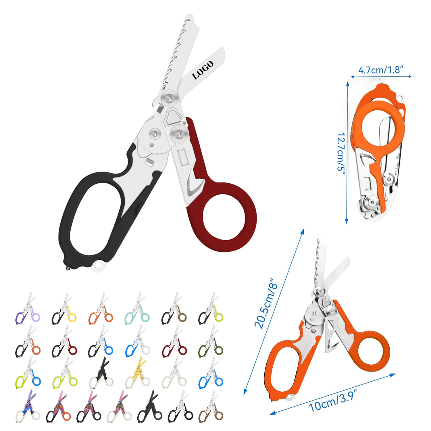 Stainless Steel Foldable Scissors Pliers