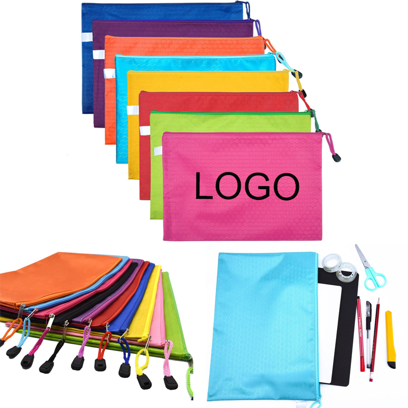 A4 Waterproof Zipper File Bags