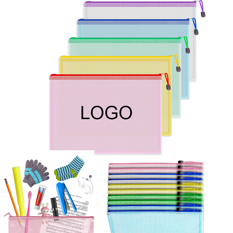 Mesh Zipper Pouches Bags