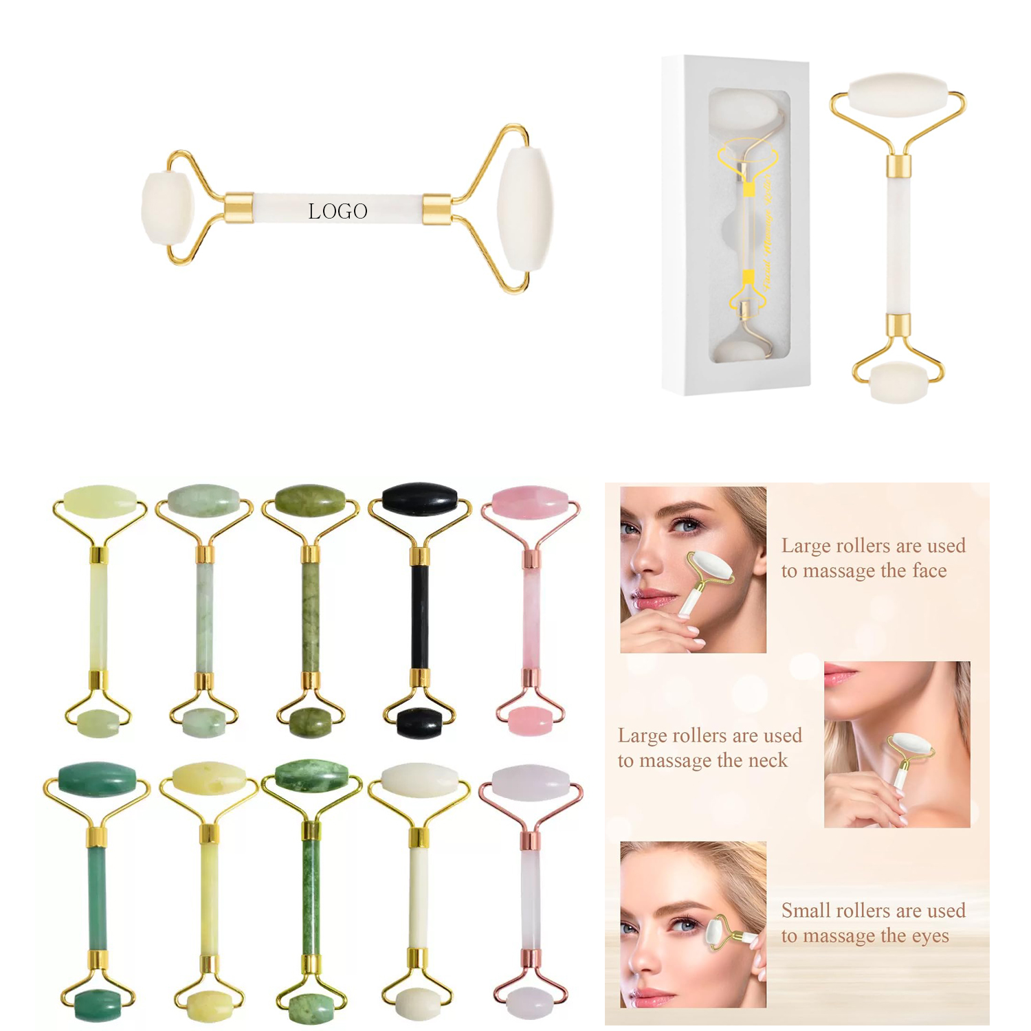 Face Roller Jade Roller