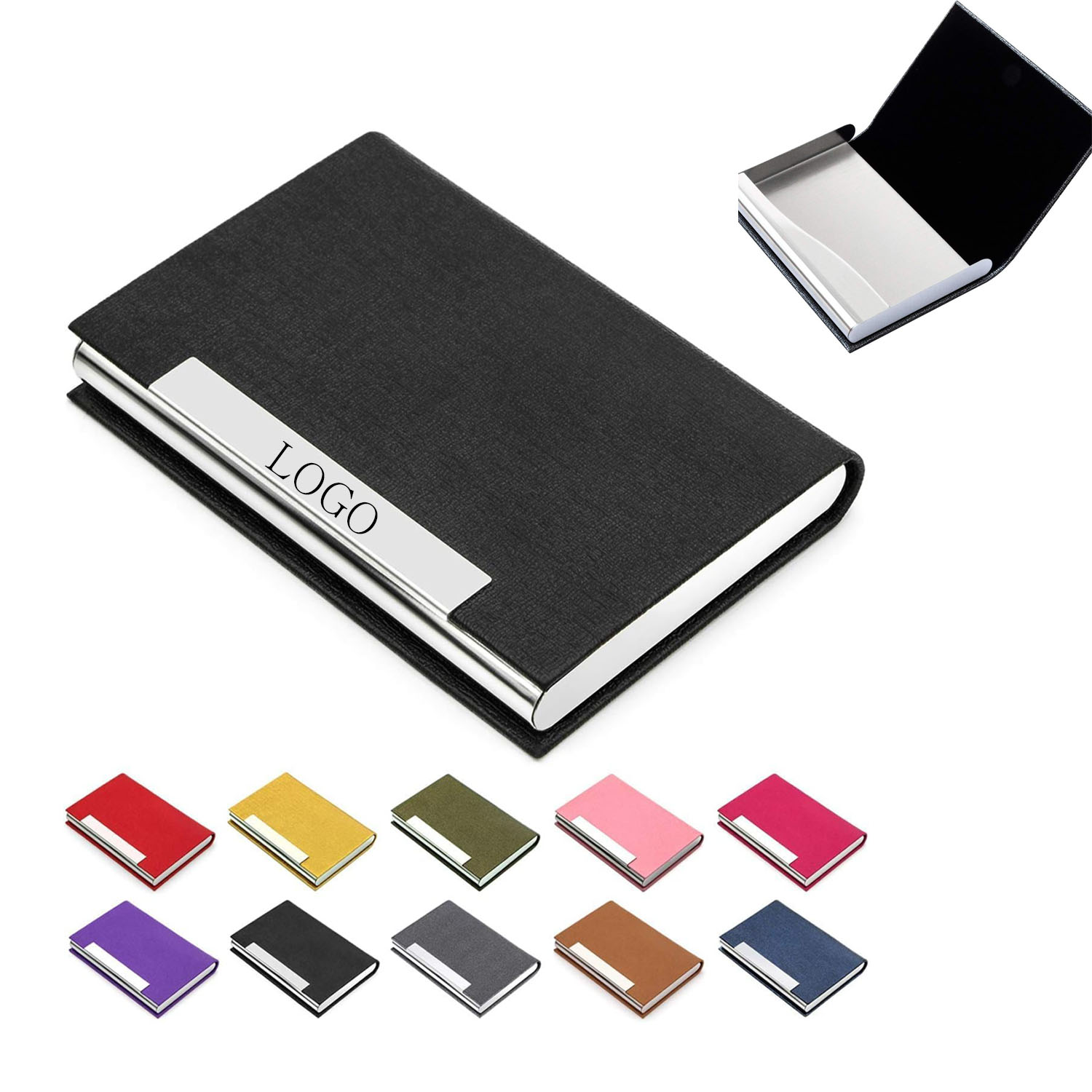 Stainless Steel Multi Wallet Credit Card ID Case