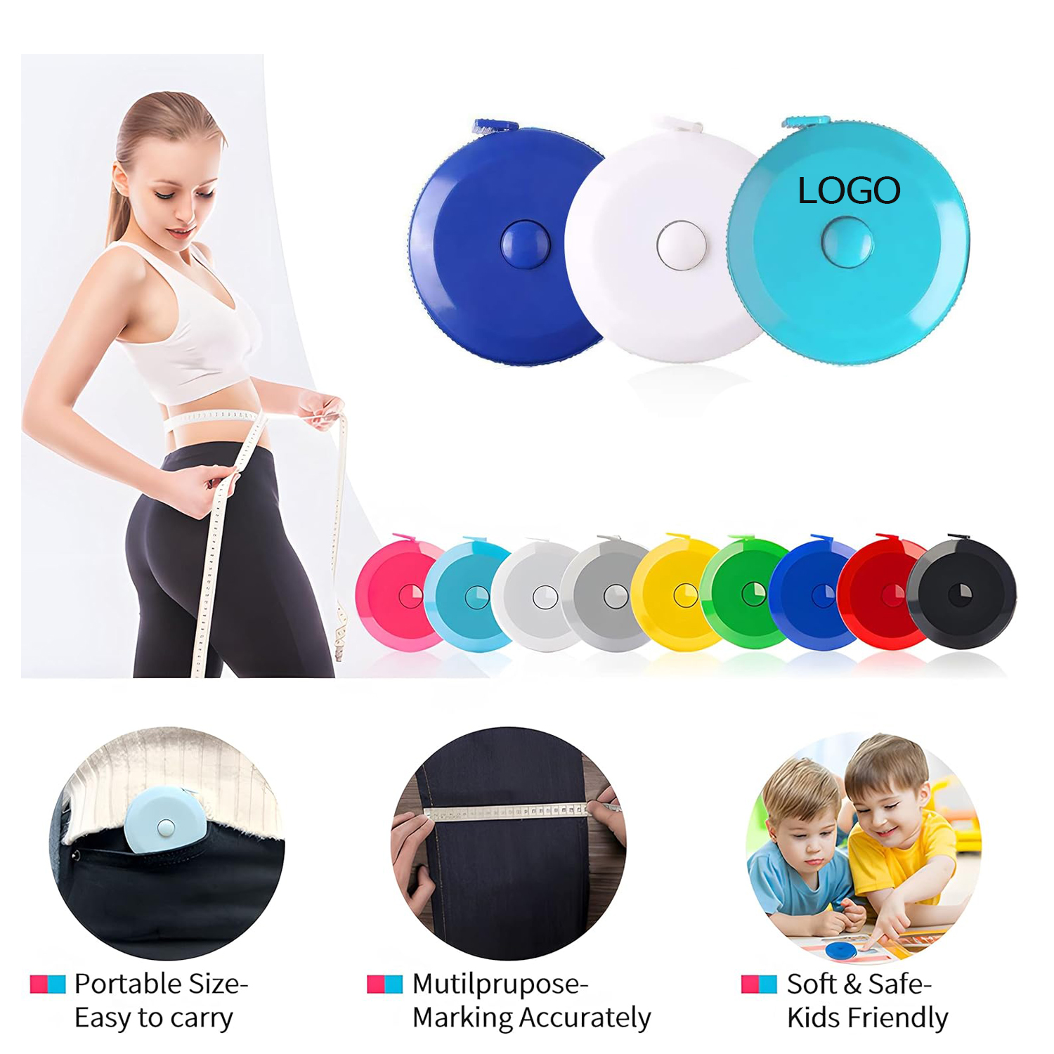 Measuring Tape for Body Measurements Retractable