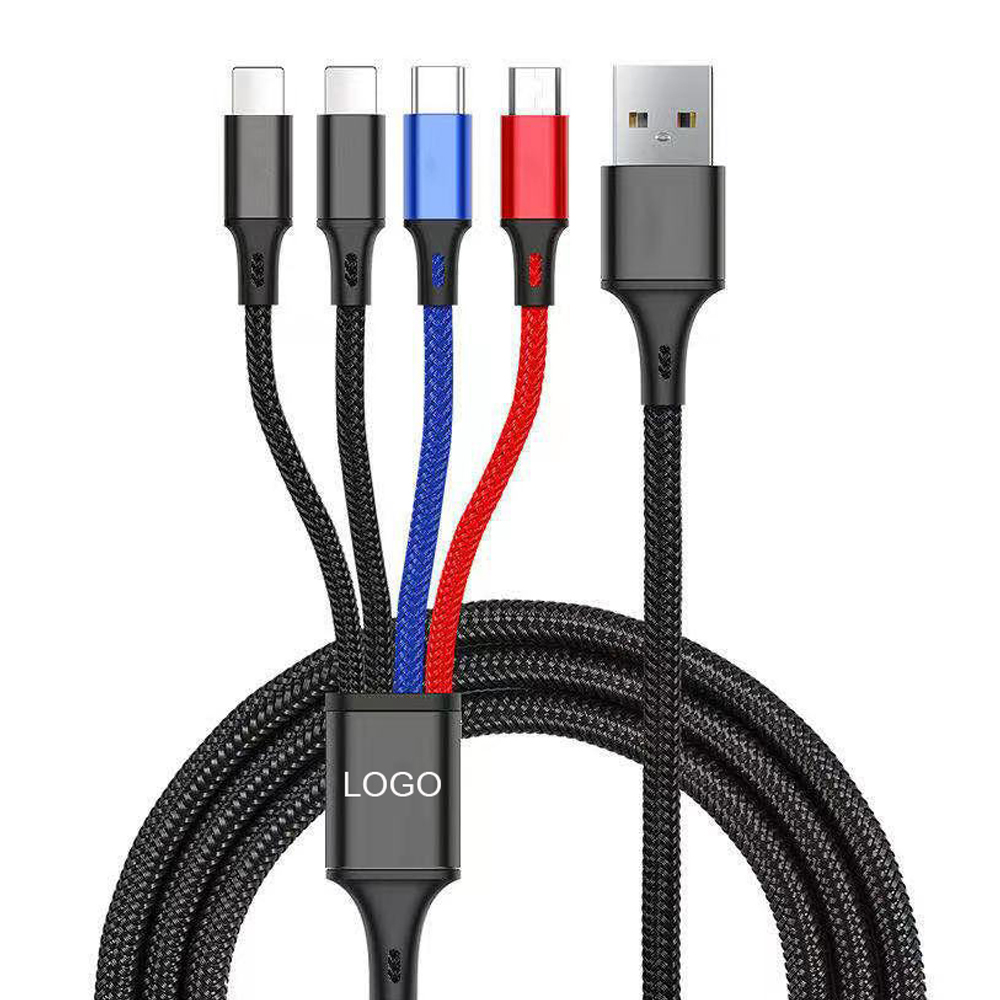 4 in 1 Multi USB Cable Fast Charging Cord