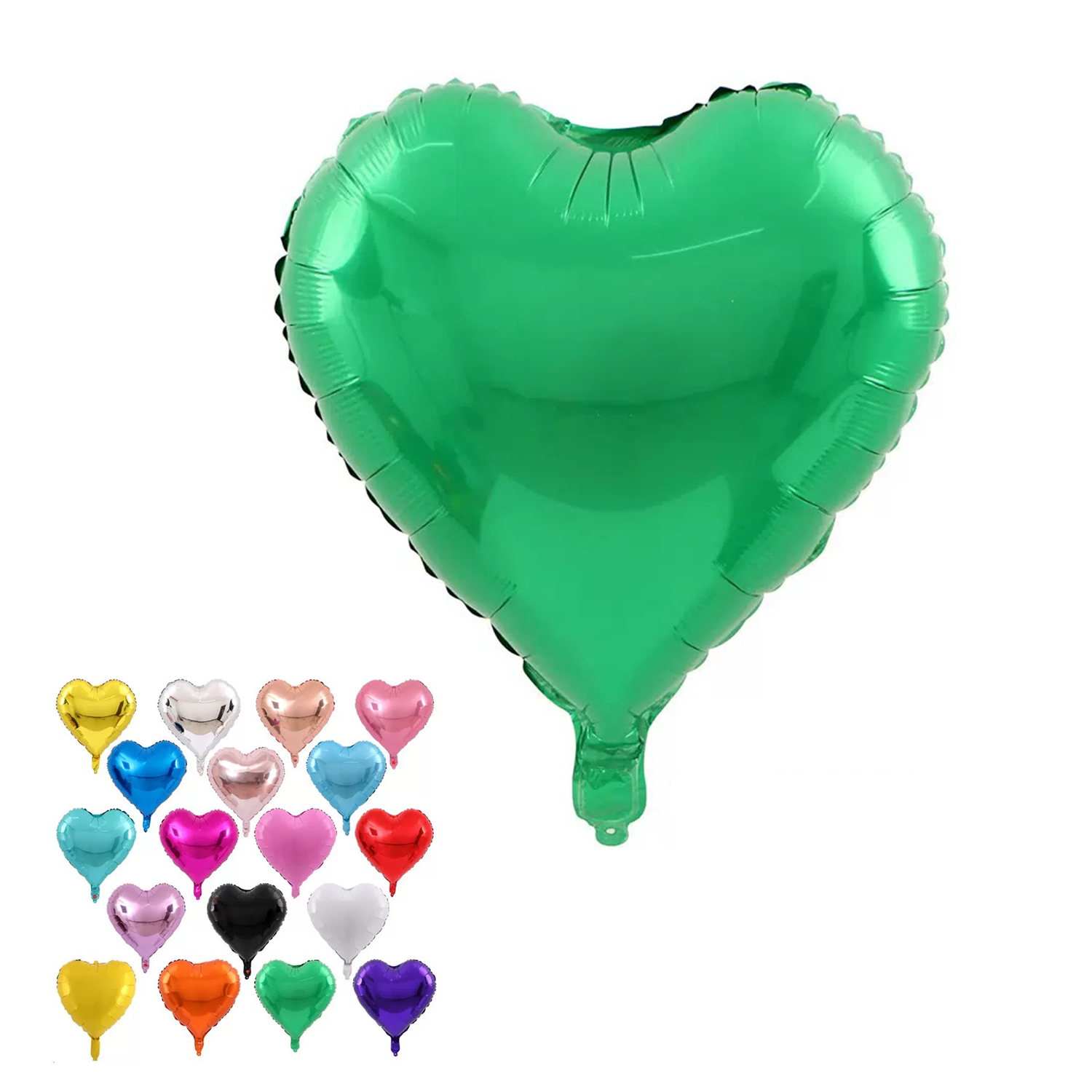 18-inch Heart Mylar Balloon