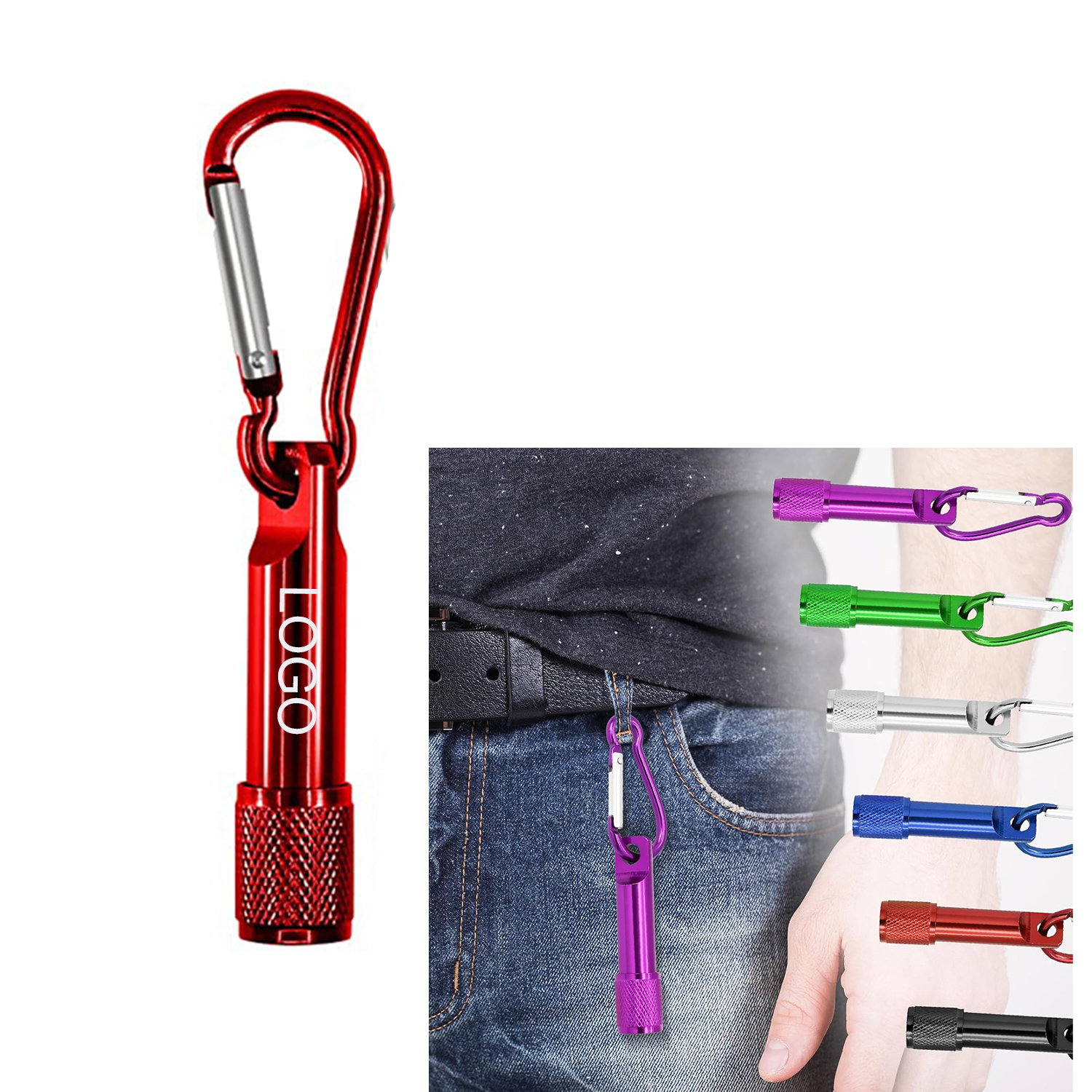 Mini LED Keychain Flashlight