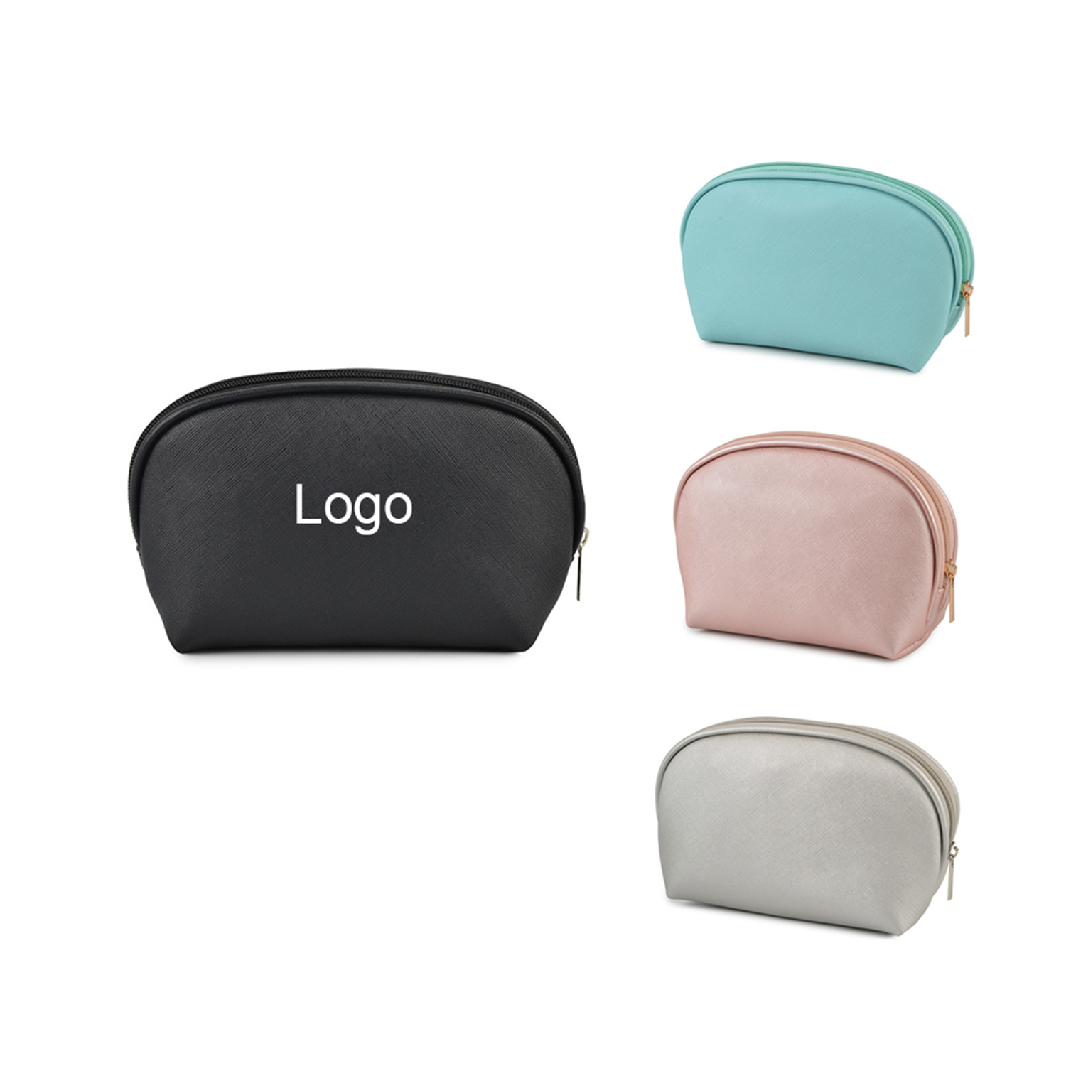 Half Moon Cosmetic Beauty Bag